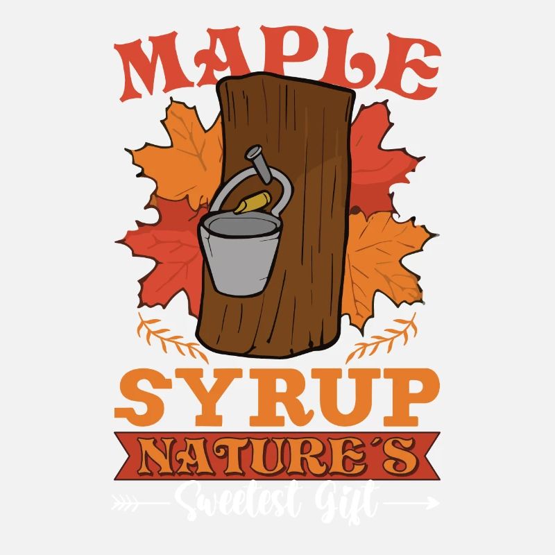 Tradition et cônes de Maple Sirop Canada