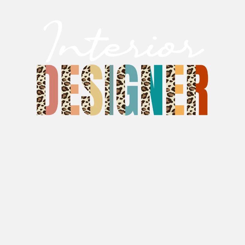 Interior Designer Leopard Print