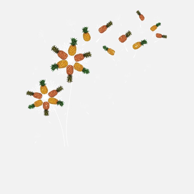 Tropical Fruit Fruit Gift Dandelion Pineapple