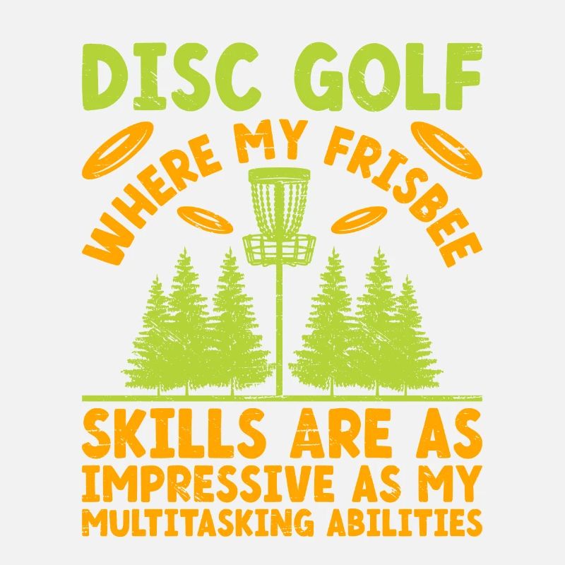 Disc Golf Player Disc Golfer Frisbee Player Par Pu