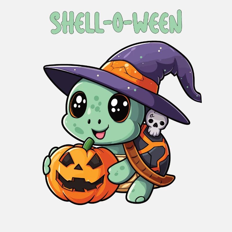 halloween turtle, shell-o-ween