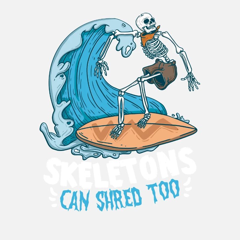 Funny Surfer, The Skeleton Beach Stoke Surf