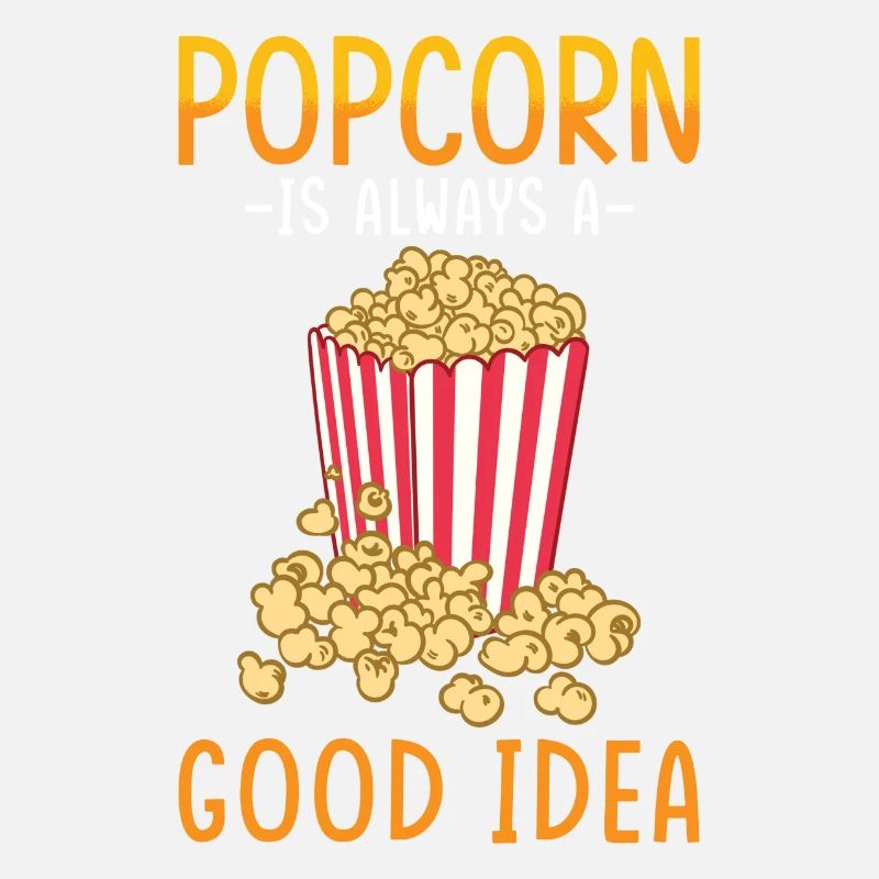 Popcorn Lover Gift Funny Popcorn