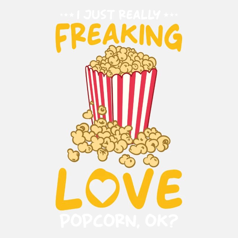 Popcorn amant cadeau drôle pop-corn
