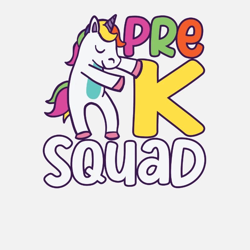 Pre-K Squad Flossing Unicorn 100. Tag der Schule