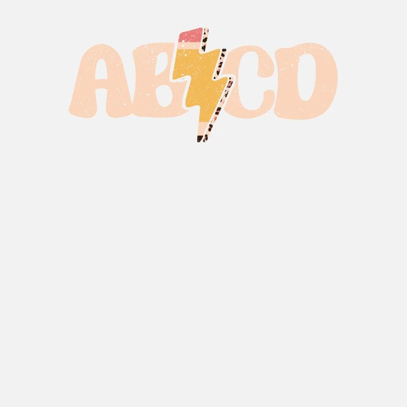 ABCD Lightning Leopard Bleistift 100. Tag Schule