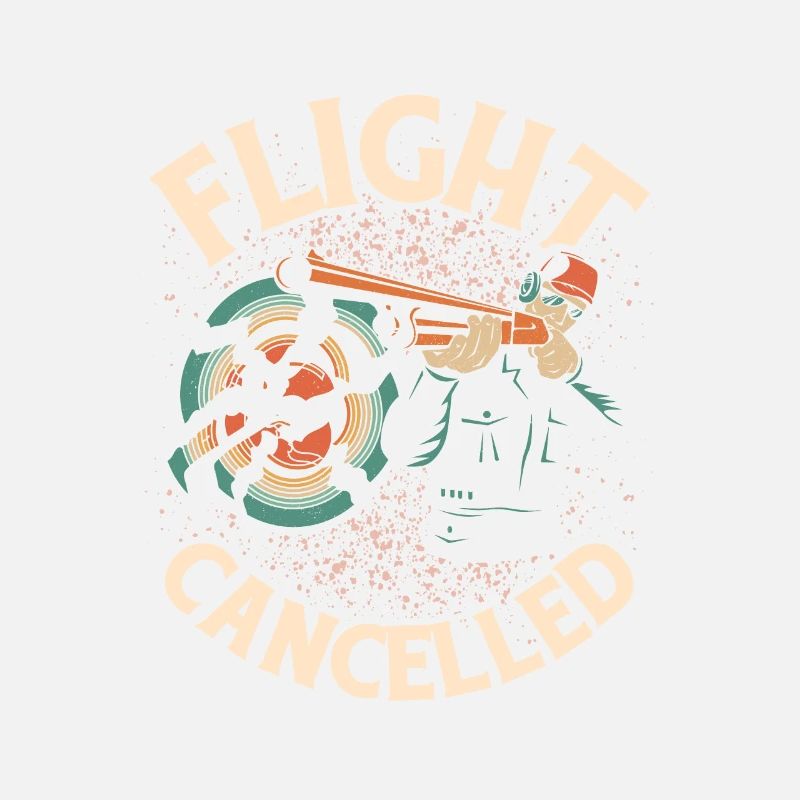 Flight Cancelled Skeet Shooting Trapshooting