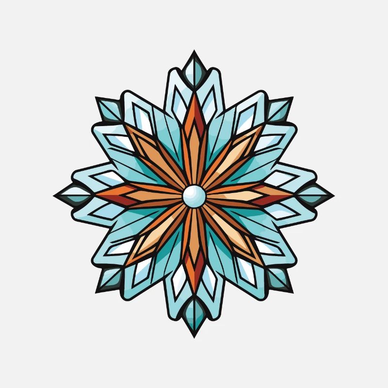 Frost Symbol Star Winter Snow