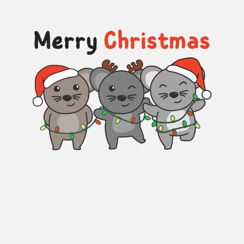 Mouse, Christmas, Winter, Animals, Mouse