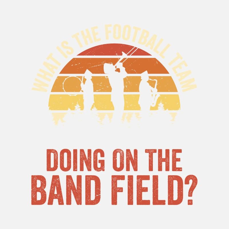 What Is The Team Doing On The Band Field Marching