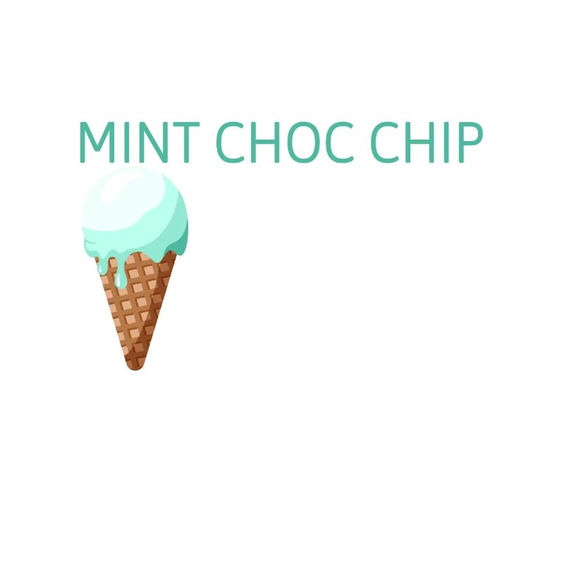 Team Mint Choc Crème glacée Cornet Crème glacée Crème glacée