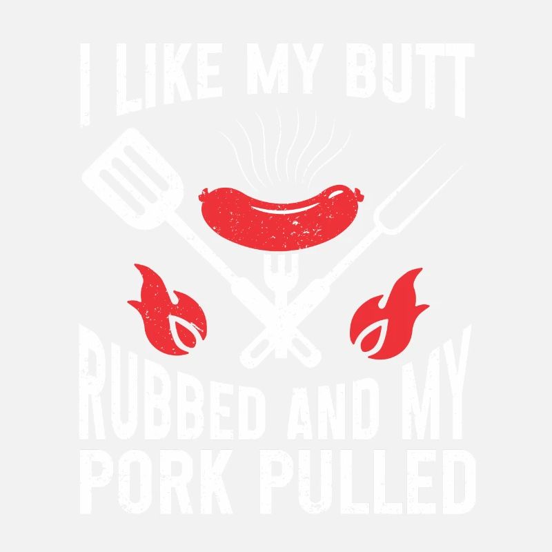 BBQ Pulled Pork Schwein Grill