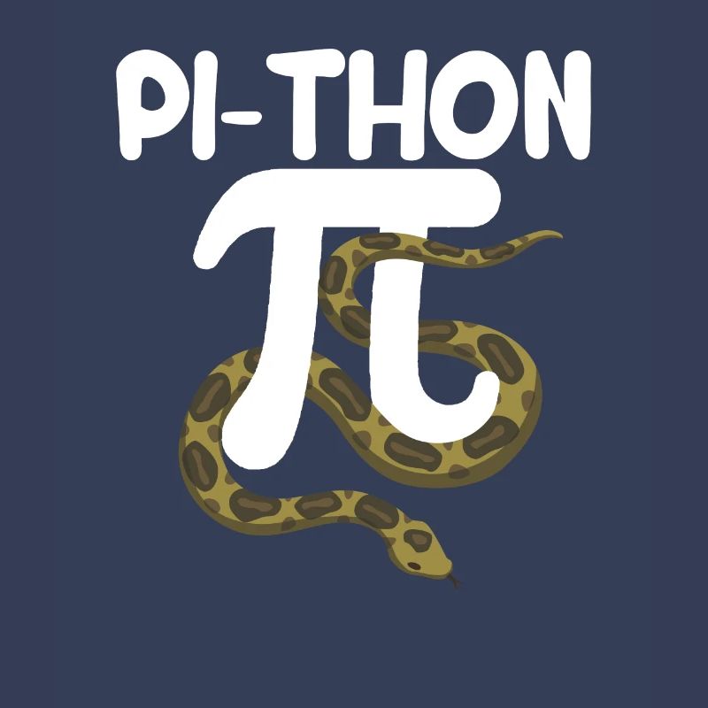 Pi-Thon Funny Pi Day Python Snake Math