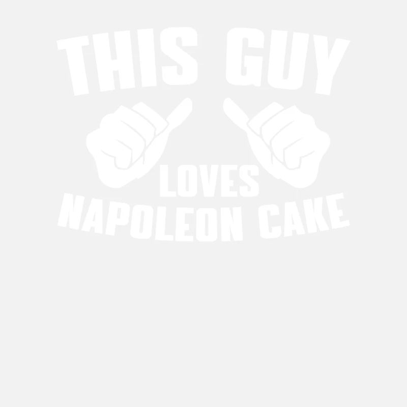 Ce gars adore le gâteau Napoléon