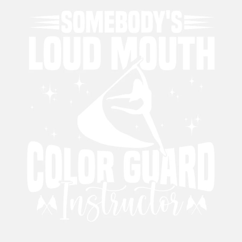Winter Guard Instructor Colorguard Captain Gift