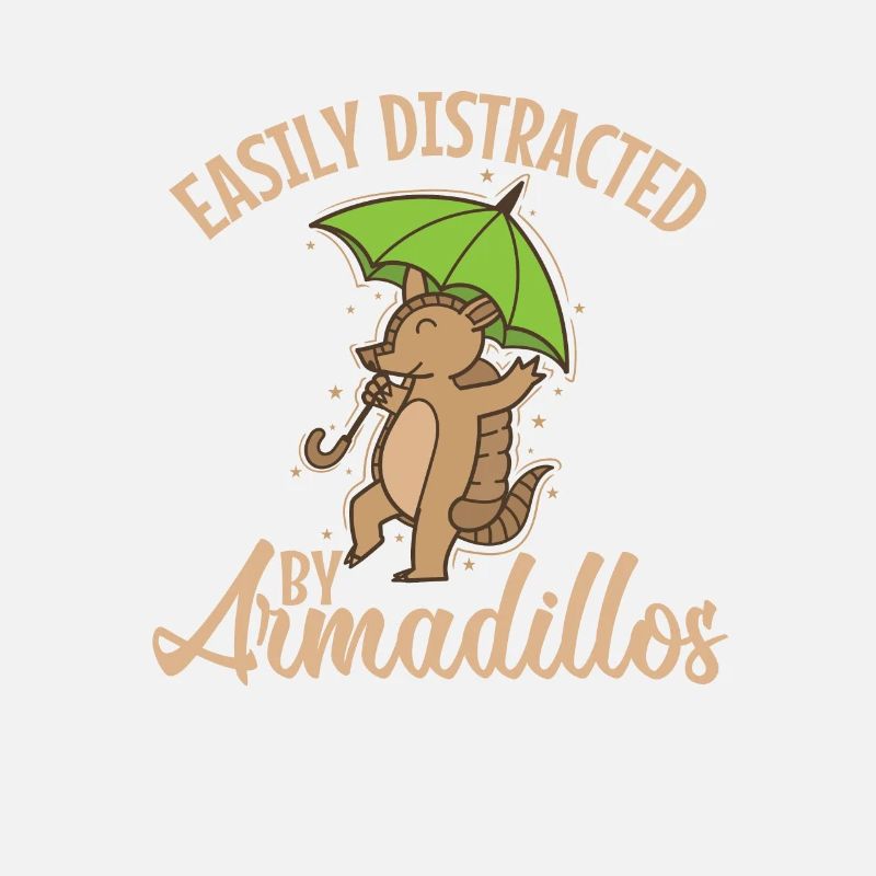 Easily Distracted by Armadillos Säugetier