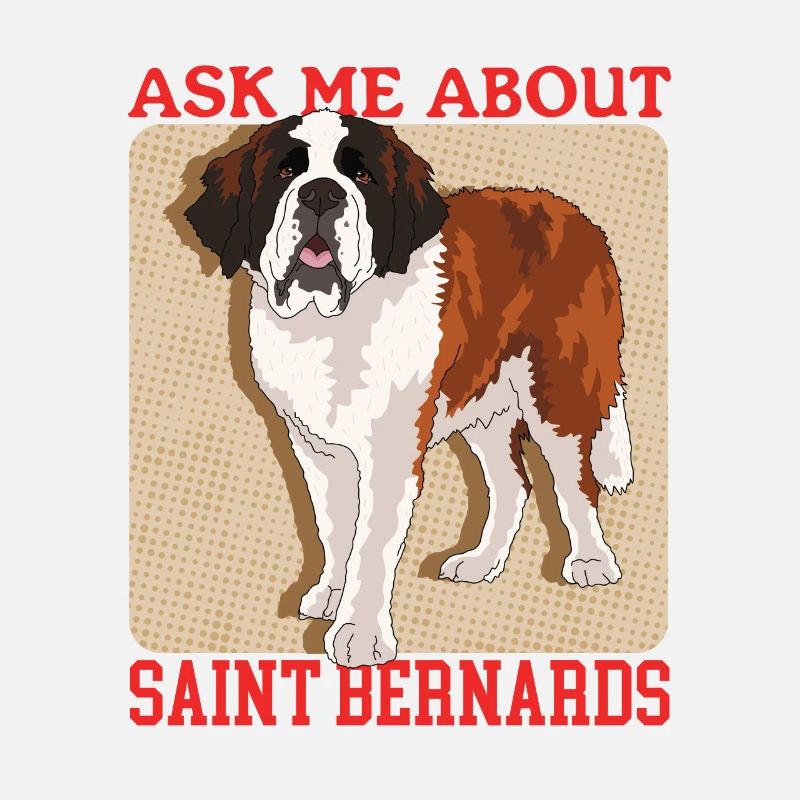 Bernhardiner Hunde St. Bernhardshund Geschenk