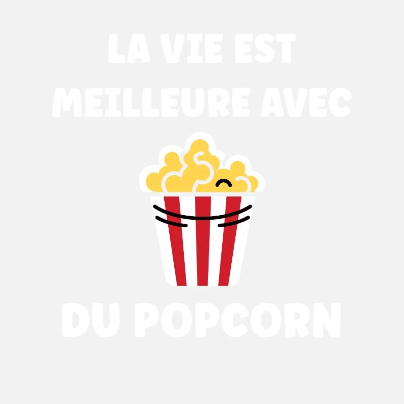 Humour pot de popcorn