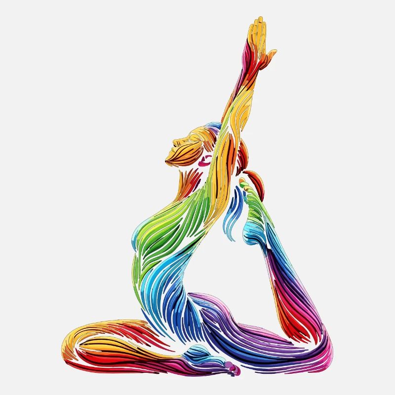 Yoga Regenbogen
