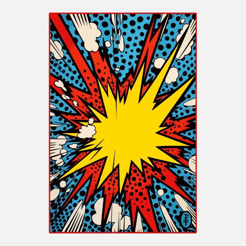 A Pop Art Cartoon Explosion: Boom!