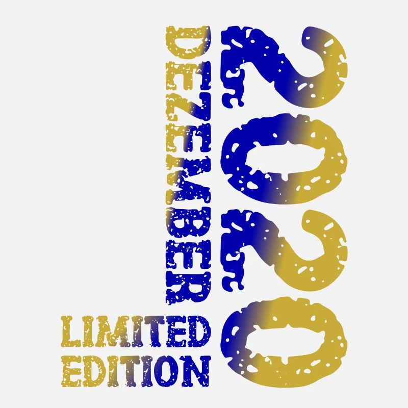 2020 Dezember Limited Edition 3. Geburtstag Deko