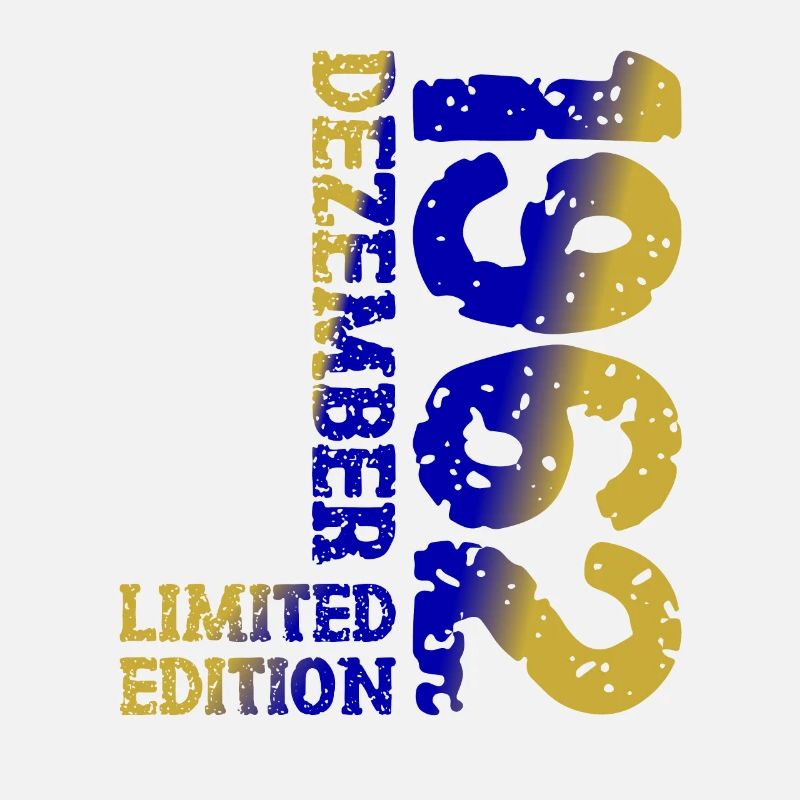 1962 Dezember Limited Edition 61. Geburtstag Deko