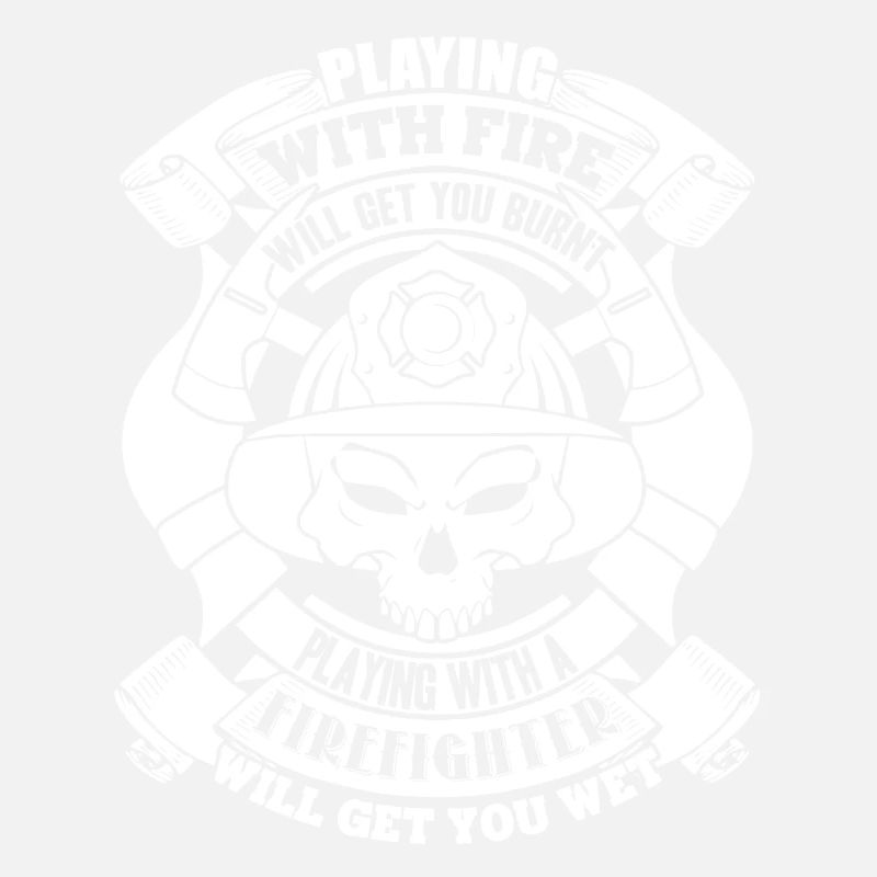 Firefighter Playing With A Firefighter