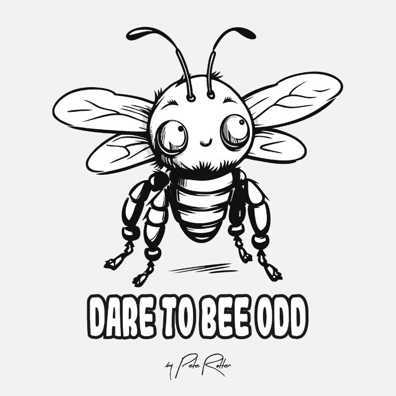 Dare to be strange: funny bee