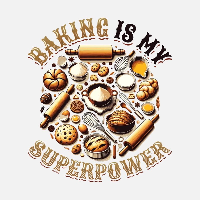 Baking Superpower Bäcker Nachtisch Konditor