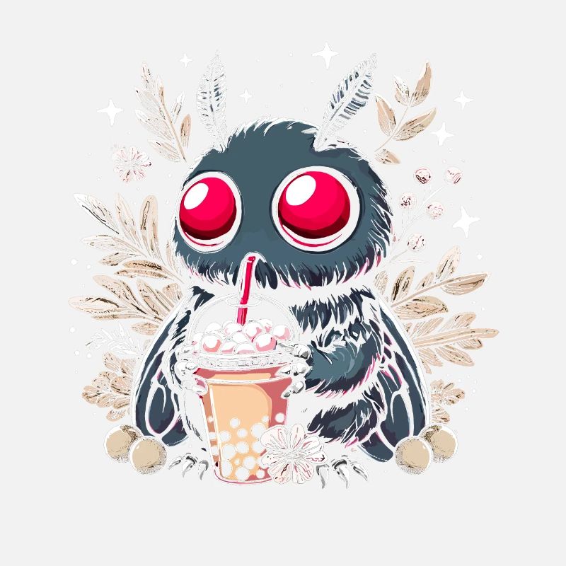 Mothman Bubble Tea
