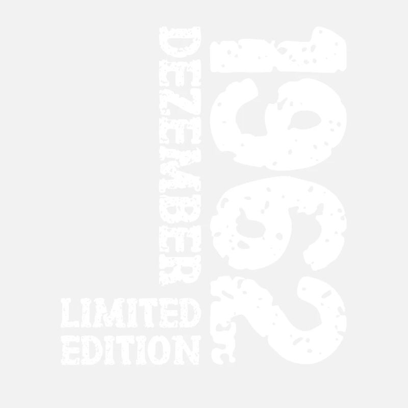 1962 Dezember Limited Edition 61. Geburtstag Deko