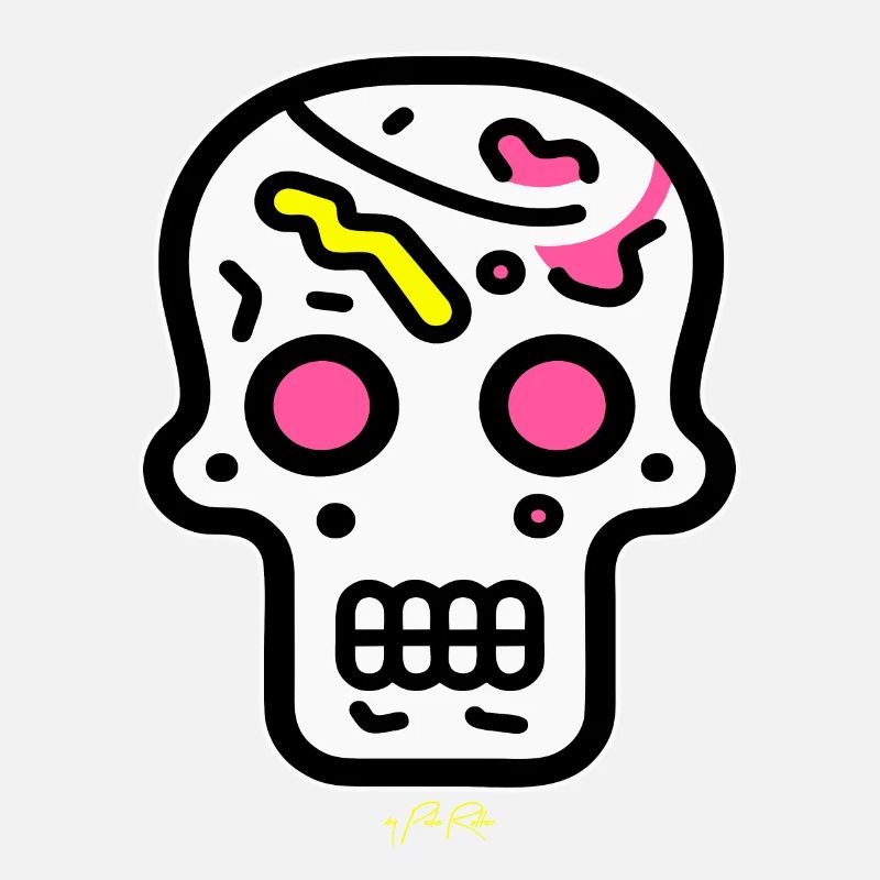 Pop Art Skull