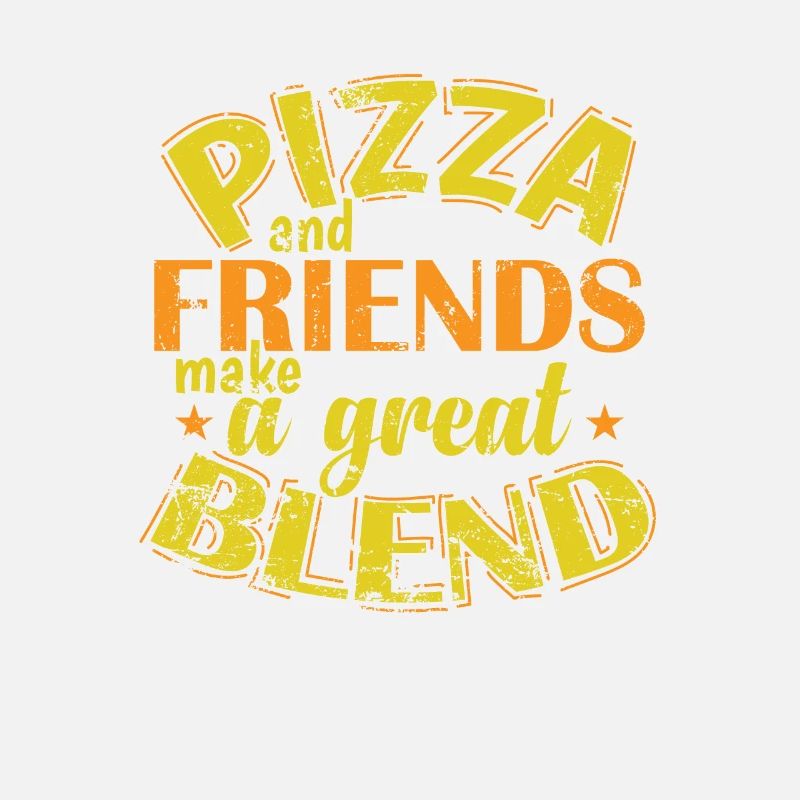 Pizza and Friends make a great Blend