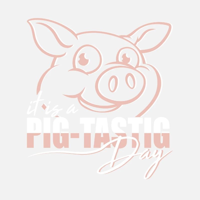 C’est un élevage de cochons de jour savoureux