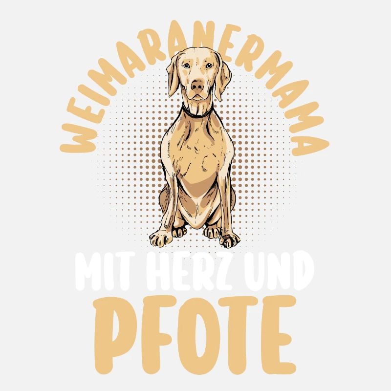 Braque de Weimar chien