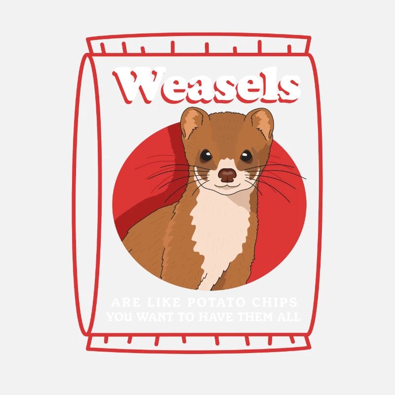 Weasel cute dwarf weasel Kleinwiesel gift