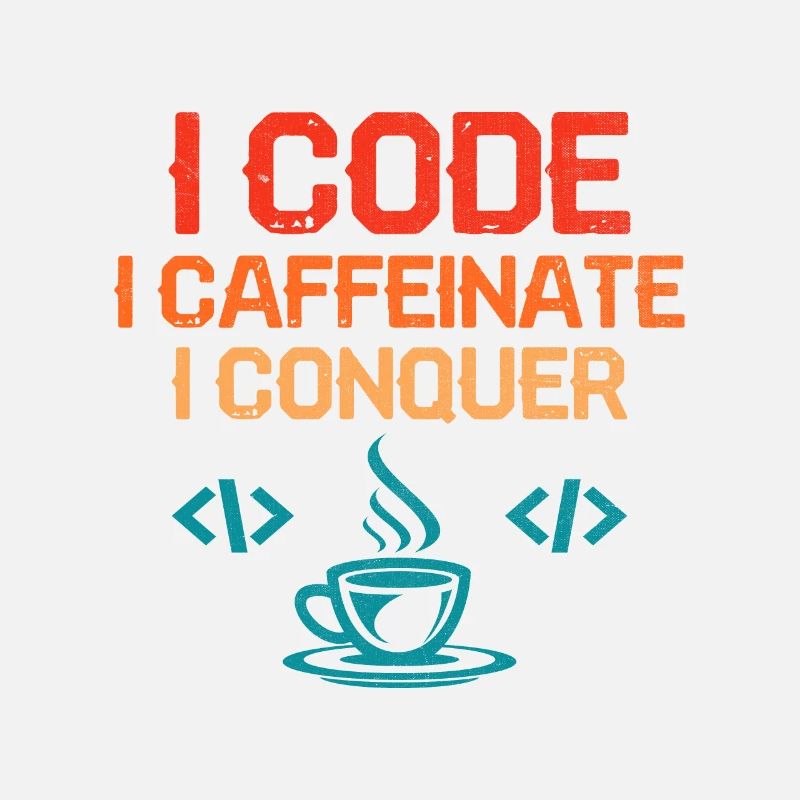 Kaffee-Codierung Programmierer Programmierer Entwickler Nerd Coff
