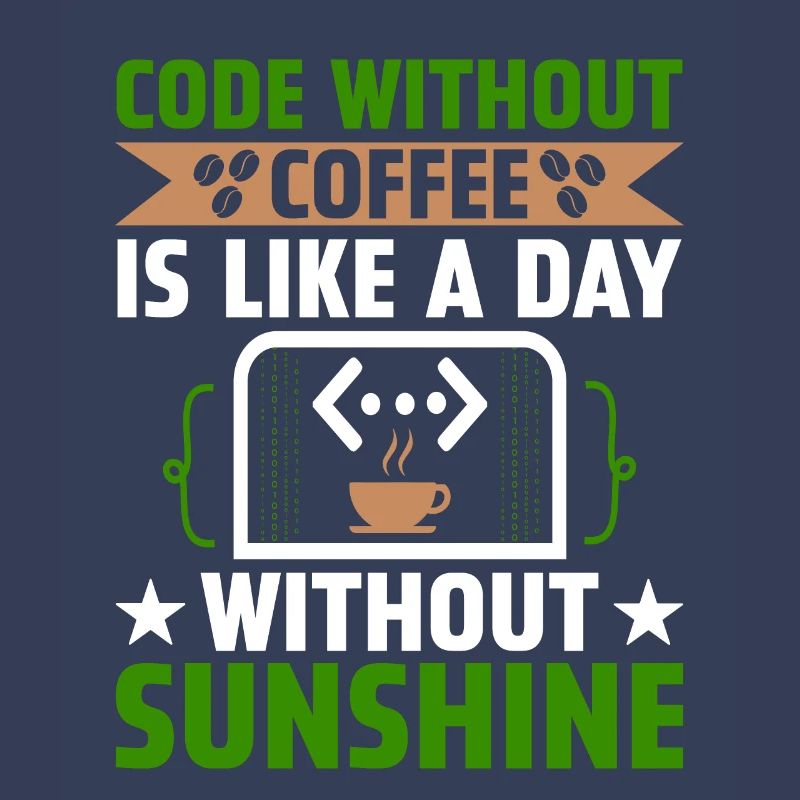 Kaffee-Codierung Programmierer Programmierer Entwickler Nerd Coff