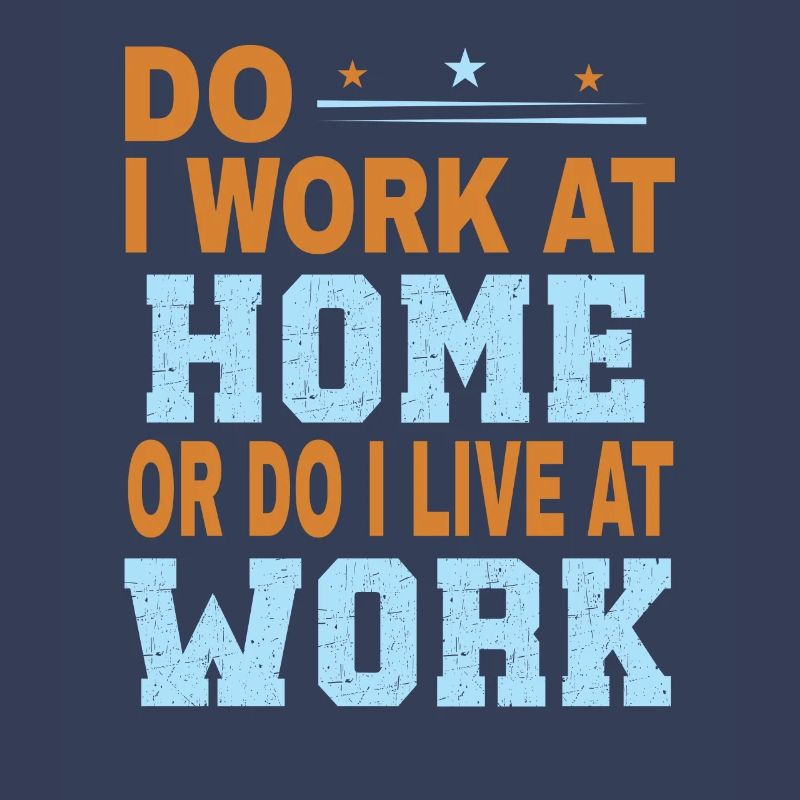 Arbeite Ich Zu Hause Oder Lebe Ich Bei Der Arbeit