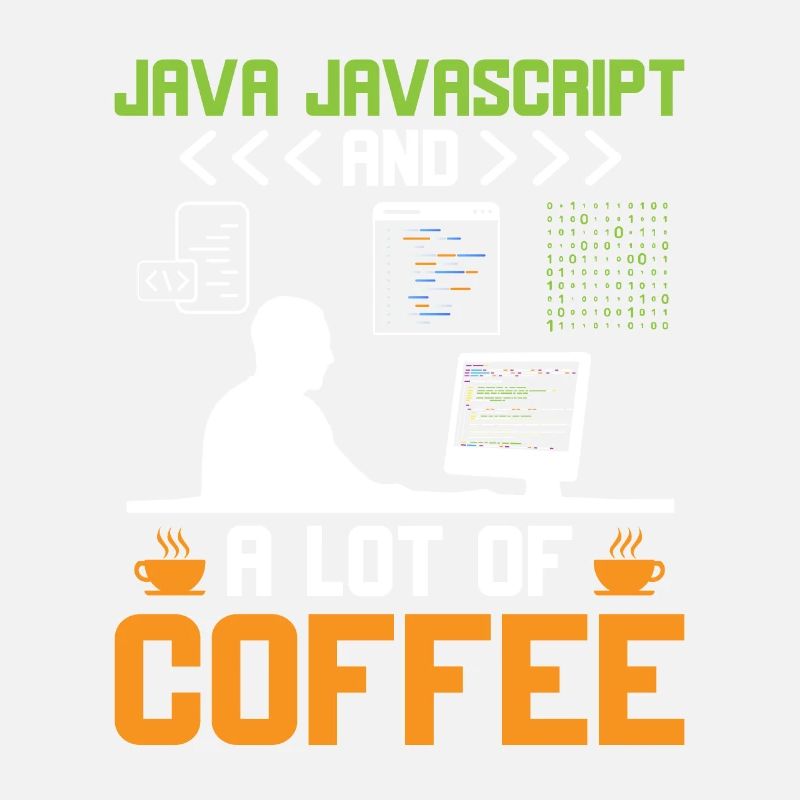 Kaffee-Codierung Programmierer Programmierer Entwickler Nerd Coff