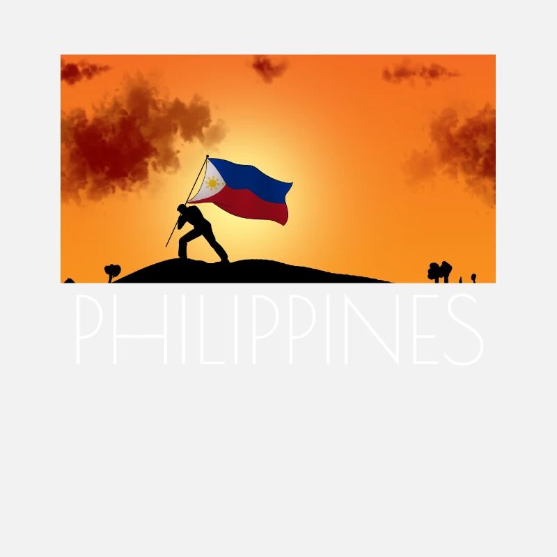 Philippines Filipino Flag Pride I Gift