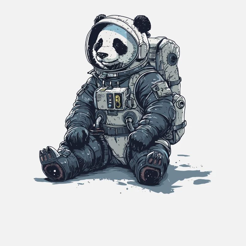 Panda Astronaut - Bamboo Rocket Adventures