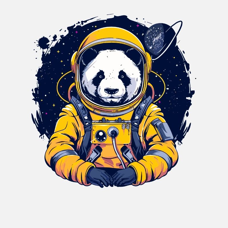 Panda Astronaut - Bamboo Rocket Adventures