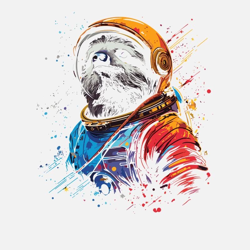 Faultier-Astronaut - Eine Weltraumreise In
