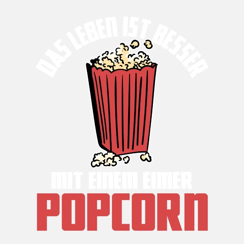 Leben Besser Eimer Popcorn Fasching Kostüm