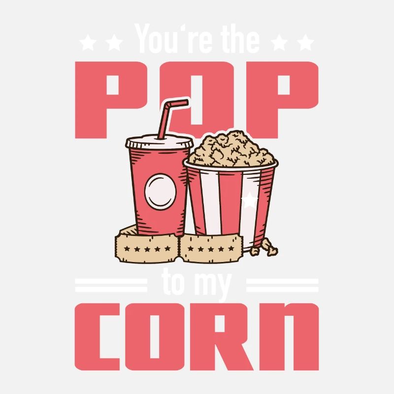 Amateur de pop-corn Pop à ma soirée cinéma de maïs