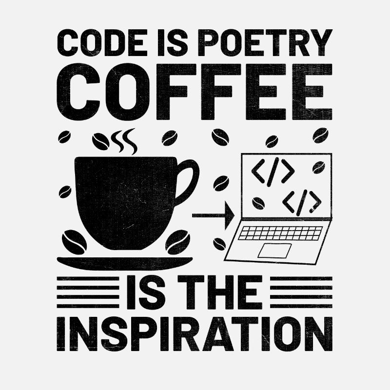 Kaffee-Codierung Programmierer Programmierer Entwickler Nerd Coff