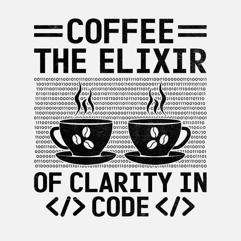Coffee Coding Programmer Coder Developer Nerd Coff