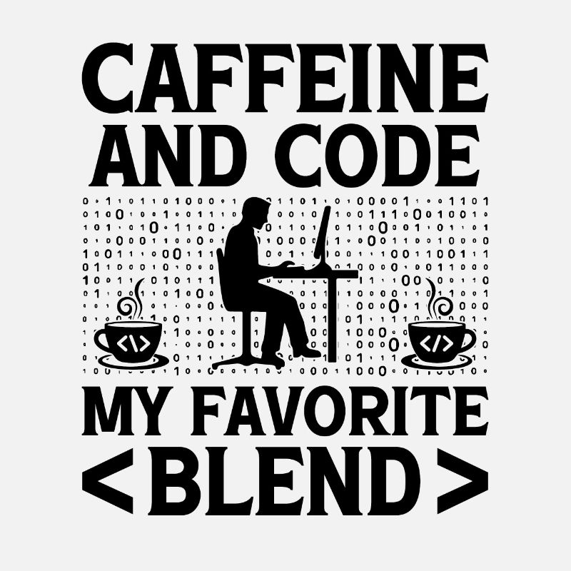 Kaffee-Codierung Programmierer Programmierer Entwickler Nerd Coff