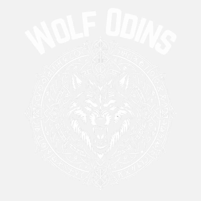 Wolf Odins Wikinger Rune Nordisch